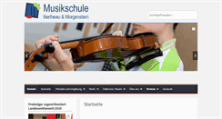 Desktop Screenshot of bertheau-morgenstern.de
